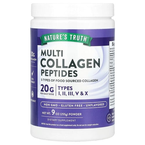 Nature S Truth Multi Collagen Peptides Powder Unflavored 9 Oz 255 G product image