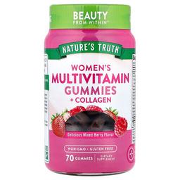 Nature S Truth Women S Multivitamin Gummies Collagen Delicious Mixed Berry 70 Gummies