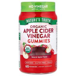 Nature S Truth Organic Apple Cider Vinegar Gummies Natural Apple 60 Gummies