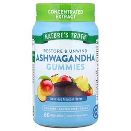 Nature S Truth Ashwagandha Gummies Delicious Tropical 60 Gummies 16 67 Mg Per Gummy
