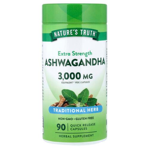 Nature S Truth Ashwagandha 90 Quick Release Capsules product image