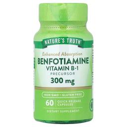 Nature S Truth Benfotiamine 300 Mg 60 Quick Release Capsules