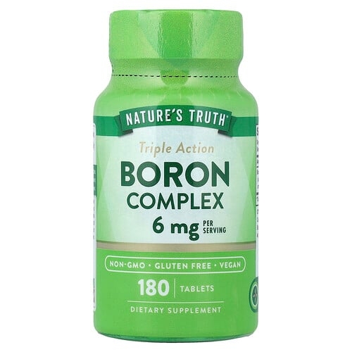 Nature S Truth Boron Complex Triple Action 180 Tablets 3 Mg Per Tablet product image