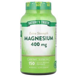 Nature S Truth Magnesium 400 Mg 150 Quick Release Softgels