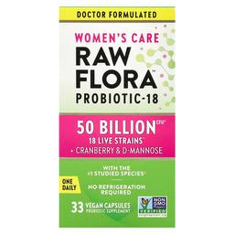 Nature S Truth Women S Care Raw Flora Probiotic 18 33 Vegan Capsules