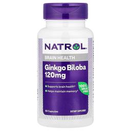 Natrol Ginkgo Biloba 60 Capsules