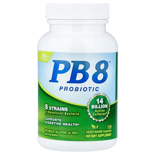 Nutrition Now Pb 8 Probiotic 120 Vegetarian Capsules 7 Billion Cfu Per Capsule product image