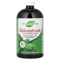 Nature S Way Chlorofresh Liquid Chlorophyll Mint 16 Fl Oz 480 Ml