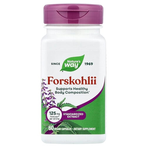Nature S Way Forskohlii 60 Vegan Capsules product image