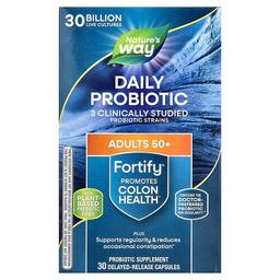 Nature S Way Fortify Daily Probiotic Adults 50 30 Delayed Release Capsules