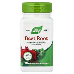 Nature S Way Beet Root 100 Vegan Capsules 0 5 G Per Capsule