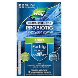 Nature S Way Fortify Probiotic Adult 50 Billion 30 Delayed Release Capsules
