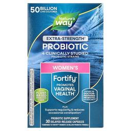 Nature S Way Fortify Women S Probiotic 50 Billion Cfu 30 Delayed Release Capsules