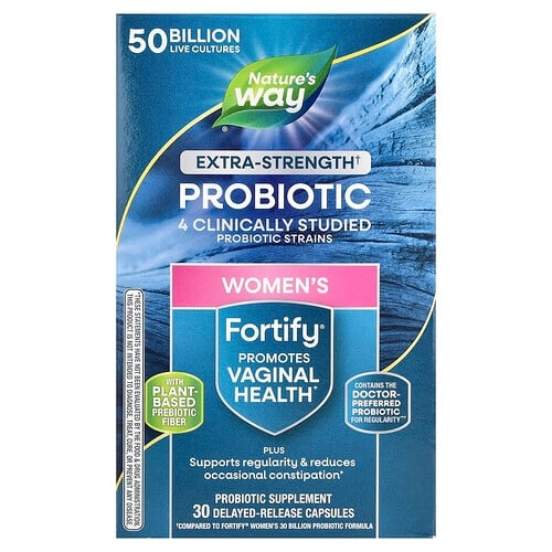 Nature S Way Fortify Women S Probiotic 50 Billion Cfu 30 Delayed Release Capsules product image