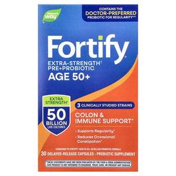 Nature S Way Fortify Pre Probiotic Age 50 30 Delayed Release Capsules