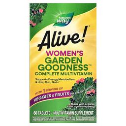 Nature S Way Alive Women S Garden Goodness Complete Multivitamin 60 Tablets