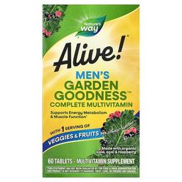 Nature S Way Alive Garden Goodness Men S Complete Multivitamin 60 Tablets