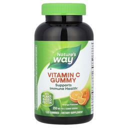 Nature S Way Vitamin C Gummies Orange 120 Gummies 125 Mg Per Gummy