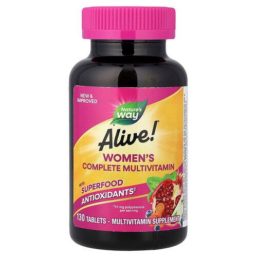 Nature S Way Alive Women S Complete Multivitamin 130 Tablets product image