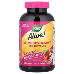 Nature S Way Alive Women S Gummy Multivitamin Mixed Berry 150 Gummies