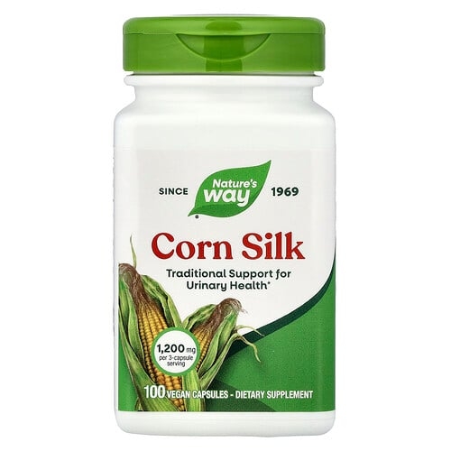 Nature S Way Corn Silk 100 Vegan Capsules 400 Mg Per Capsule product image