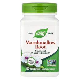 Nature S Way Marshmallow Root 100 Vegan Capsules 480 Mg Per Capsule