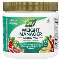 Nature S Way Weight Manager Drink Mix Mixed Fruit 6 Oz 170 7 G