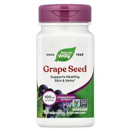 Nature S Way Grape Seed 100 Mg 60 Vegan Capsules