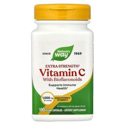 Nature S Way Vitamin C With Bioflavonoids 100 Vegan Capsules