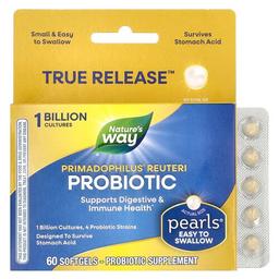 Nature S Way Primadophilus Reuteri Probiotic 1 Billion Cfu 60 Softgels