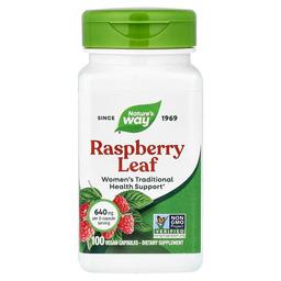 Nature S Way Raspberry Leaf 100 Vegan Capsules 320 Mg Per Capsule