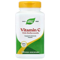 Nature S Way Vitamin C With Bioflavonoids 250 Capsules