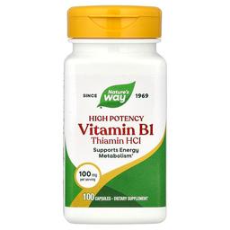 Nature S Way Vitamin B1 100 Mg 100 Capsules