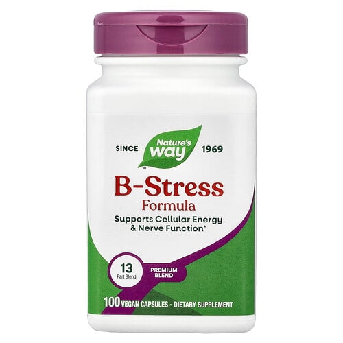 Nature S Way B Stress Formula 100 Vegan Capsules product image
