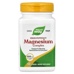 Nature S Way Magnesium Complex 100 Capsules 250 Mg Per Capsule