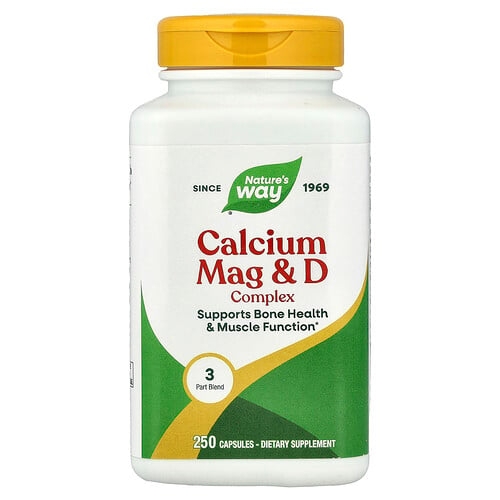 Nature S Way Calcium Mag D Complex 250 Capsules product image