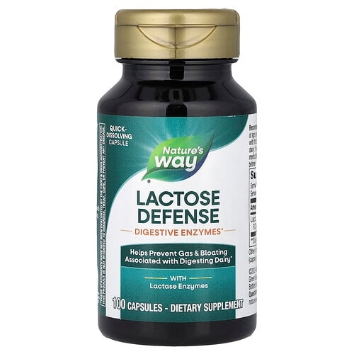 Nature S Way Lactose Defense 100 Capsules 230 Mg Per Capsule product image
