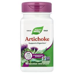 Nature S Way Artichoke Standardized Extract 60 Vegan Capsules