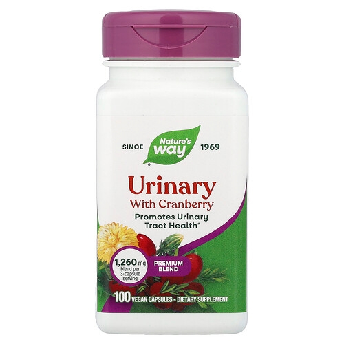 Nature S Way Urinary With Cranberry 100 Vegan Capsules product image
