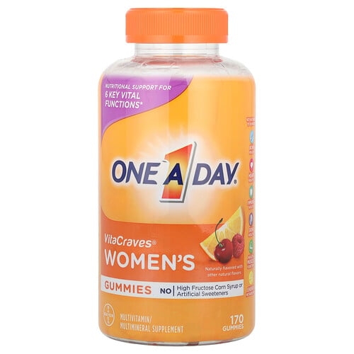 One A Day Vitacraves Women S Multivitamin Multimineral Supplement Gummies 170 Gummies product image