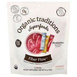 Organic Traditions Fiber Flow Variety Pack 12 Sticks 4 1 Oz 118 G