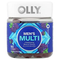 Olly Men S Multi Gummies Blackberry Blitz 90 Gummies