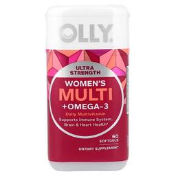 Olly Women S Multi Omega 3 60 Softgels