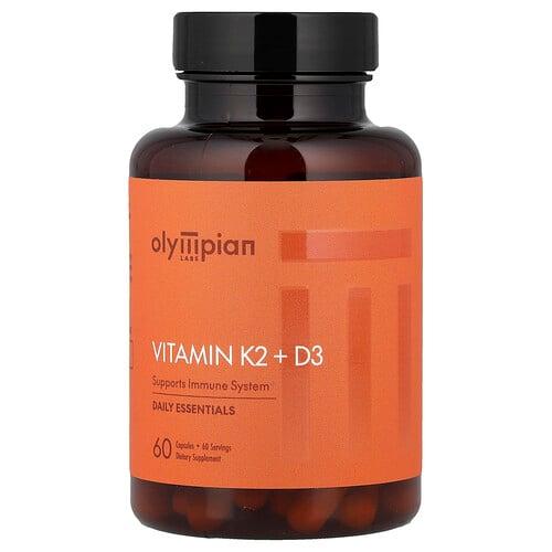 Olympian Labs Vitamin K2 D3 60 Capsules product image