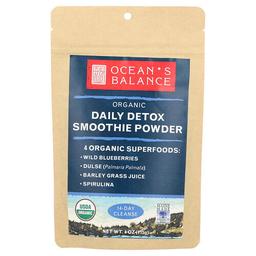 Ocean S Balance Organic Daily Detox Smoothie Powder 4 Oz 113 G