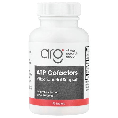 Allergy Research Group Atp Cofactors Mitochondrial Support 90 Tablets product image