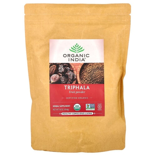 Organic India Triphala Fruit Powder 16 Oz 454 G product image