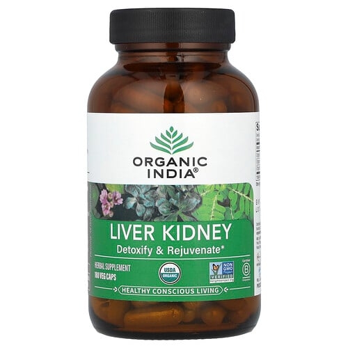 Organic India Liver Kidney 180 Veg Caps product image