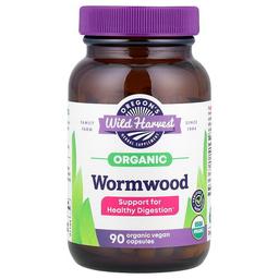 Oregon S Wild Harvest Organic Wormwood 90 Organic Vegan Capsules 260 Mg Per Capsule