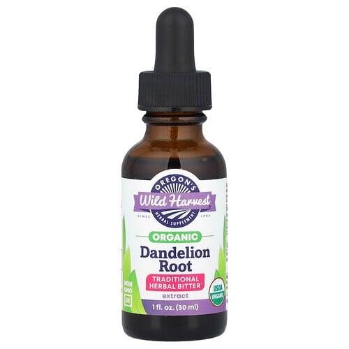 Oregon S Wild Harvest Organic Dandelion Root Extract 1 Fl Oz 30 Ml product image